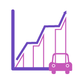 Insightful reports on routes, vehicle health & fuel consumption